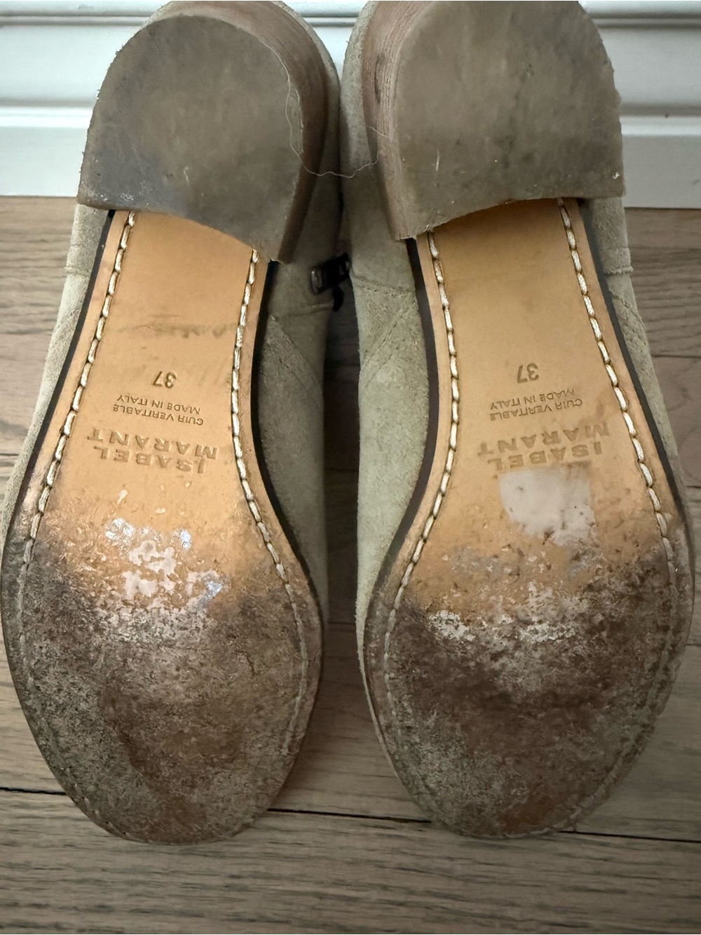 Isabel Marant Suede Dicker boot/bootie - Picture 7 of 8